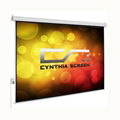 100 inch HDTV format HD material motorized projector screens