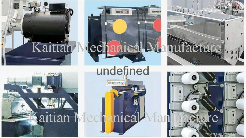 Flat/Round yarn Extruding line for woven bag 2