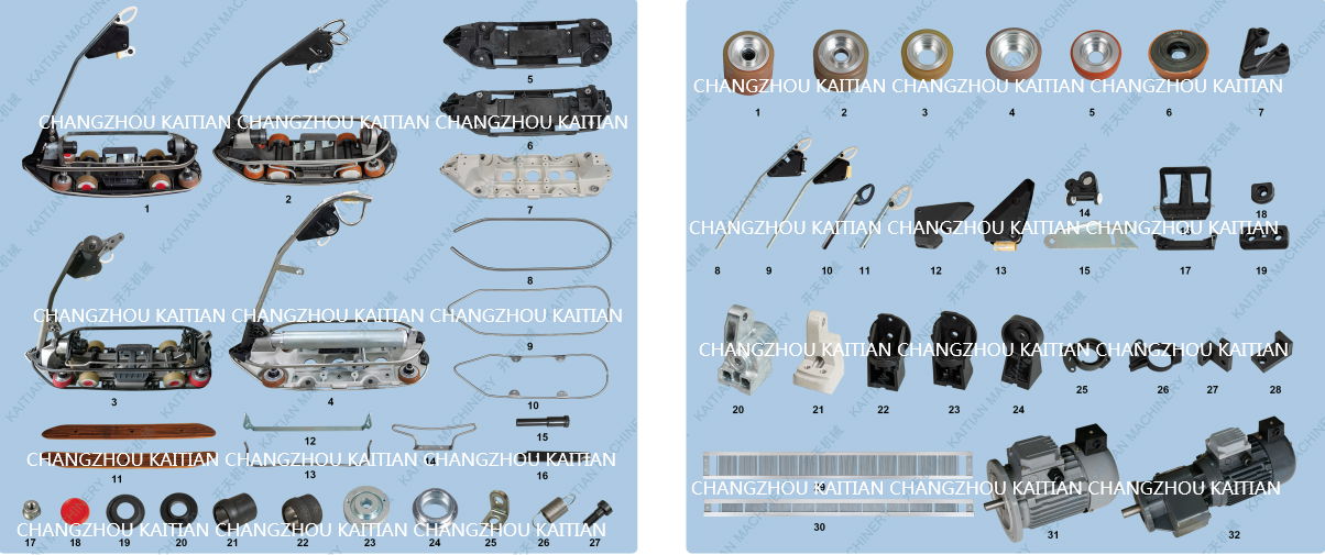 circular loom machine parts shuttle unit 4