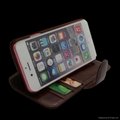 genuine leather flip cover for iphone 6s /6 plus 4