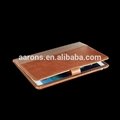 top grain genuine leather case for ipad air 2 3
