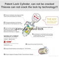 car pedal brake lock accessories 3