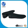 3 layers pu shoe lift insoles air cushion insoles height increase shoe insole 4