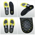 EVA sport insole with gel at heel 4