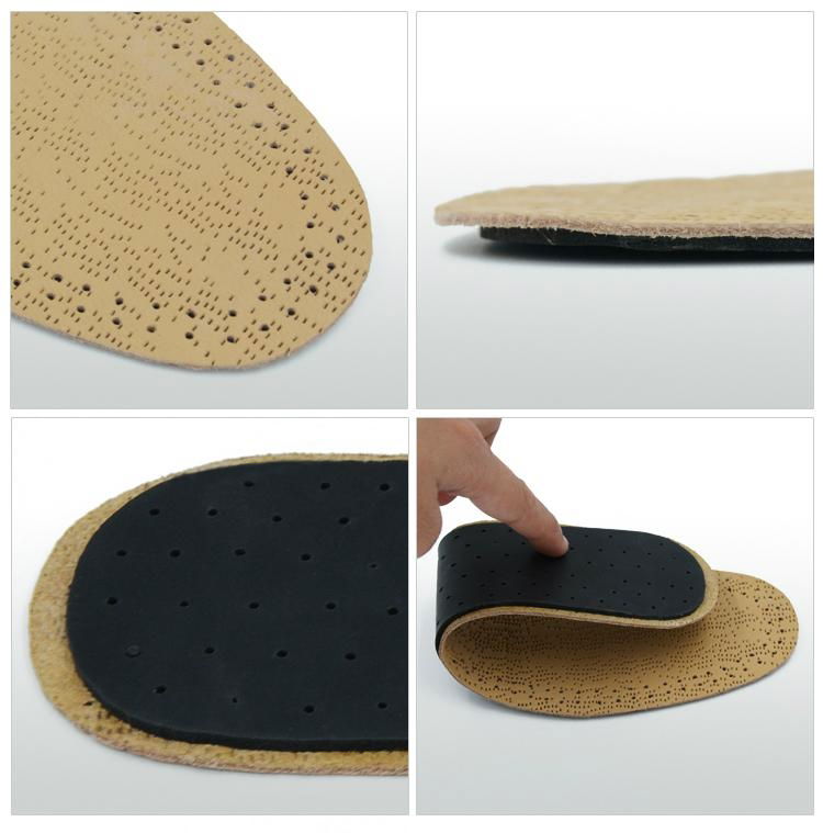 high quality genuine leather casual sheepskin insole 4