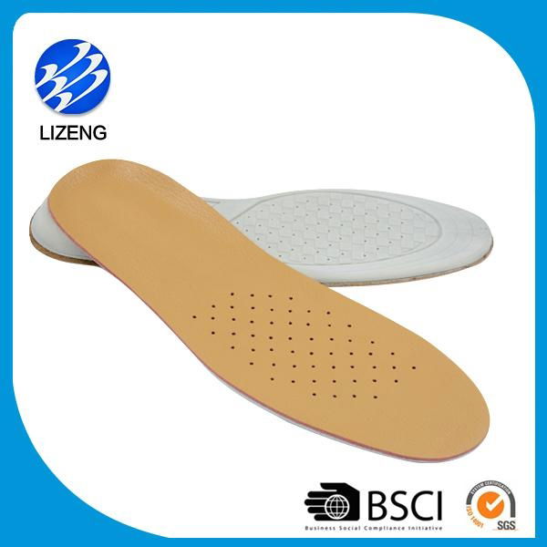 factory direct price soft leather latex insole