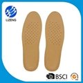 factory direct price soft leather latex insole 3