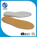 factory direct price soft leather latex insole 4