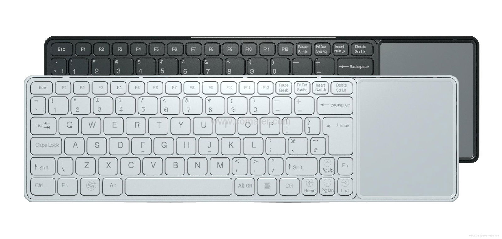 K118G Smart 2.4GHz wireless mini touch keyboard for computer