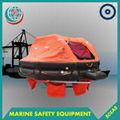 SOLAS approved throwing type inflatable life raft