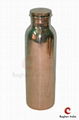  Raghav India 100% Genuine Copper Water Bottle Jointless 1 Litre Capacity