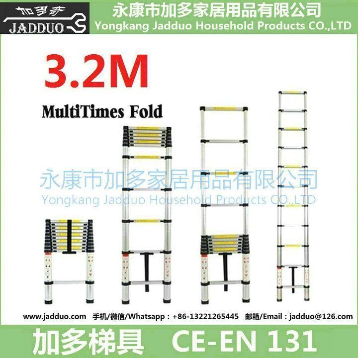 3.2m Single Telescopic ladder 