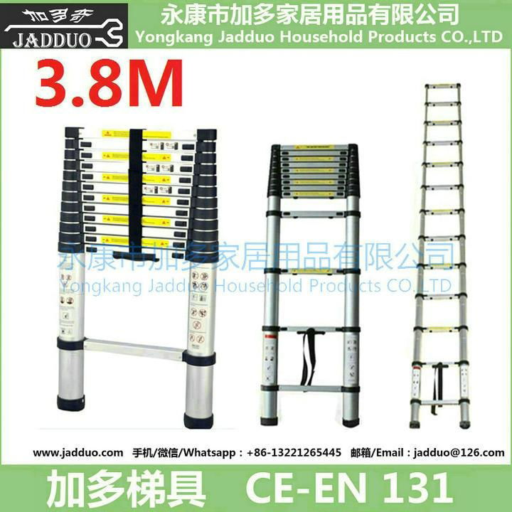 3.8m Single Telescopic ladder 