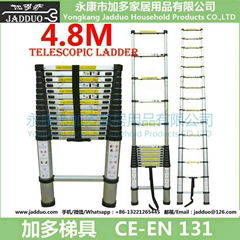 4.8m Single Telescopic ladder 