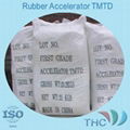 THC TMTD TT Tyre Industry Chemicals C6H12N2S4 For Cable and Tyre 2