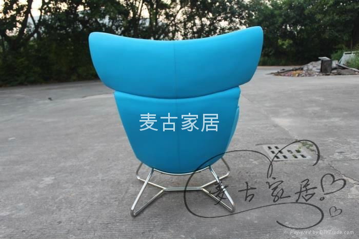  Imola chair 老闆休閑椅帶腳踏 經理白領時尚傢具 北歐