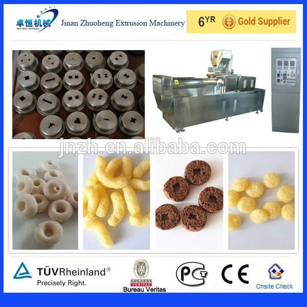 Automatic Stainless Steel Puffed Corn Snacks Making Machine 4