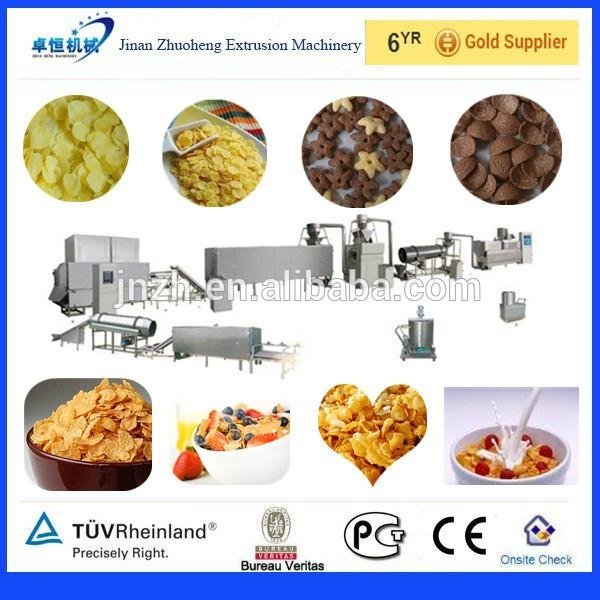 Corn Flakes Breakfast Cereal Making Machine/corn Flakes Production Line 2