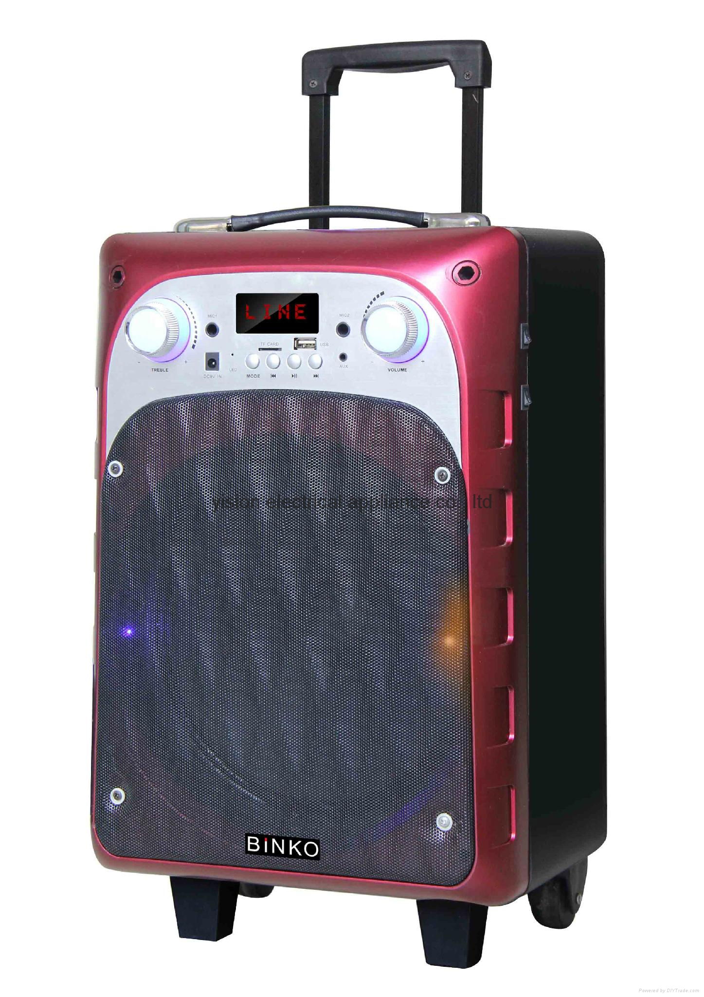 portable powered speakers BK-1002