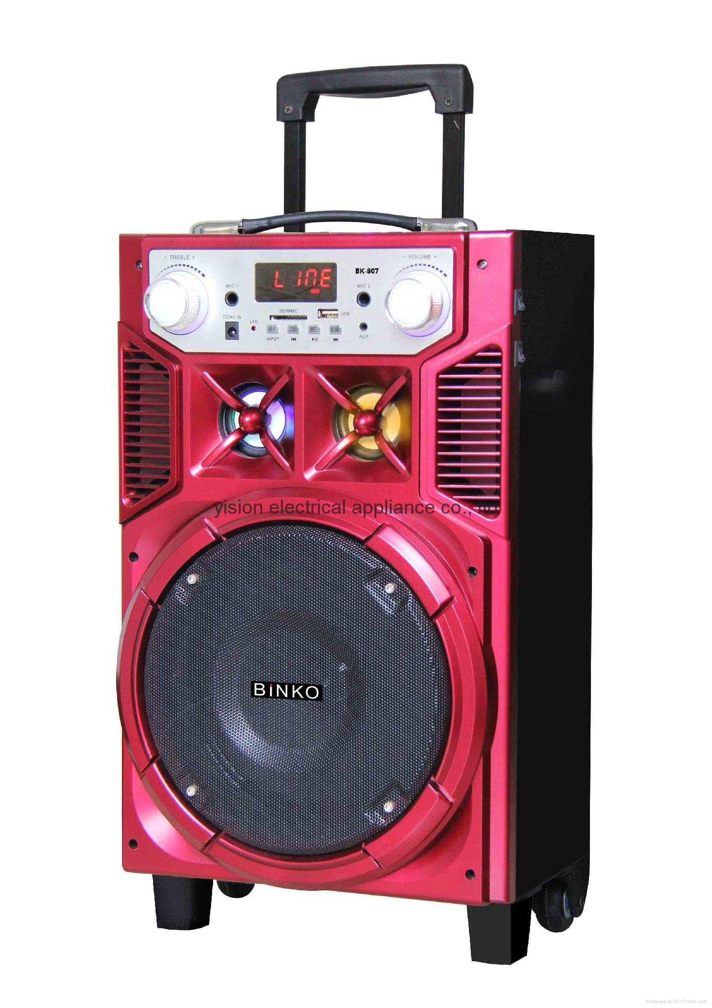 portable DJ speakers BK-807