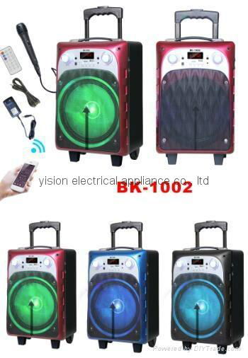 portable powered speakers BK-1002 2