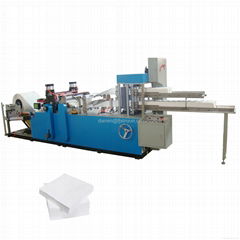 XY-OQ-7000K Double decks automatic folding napkin tissue paper making machine