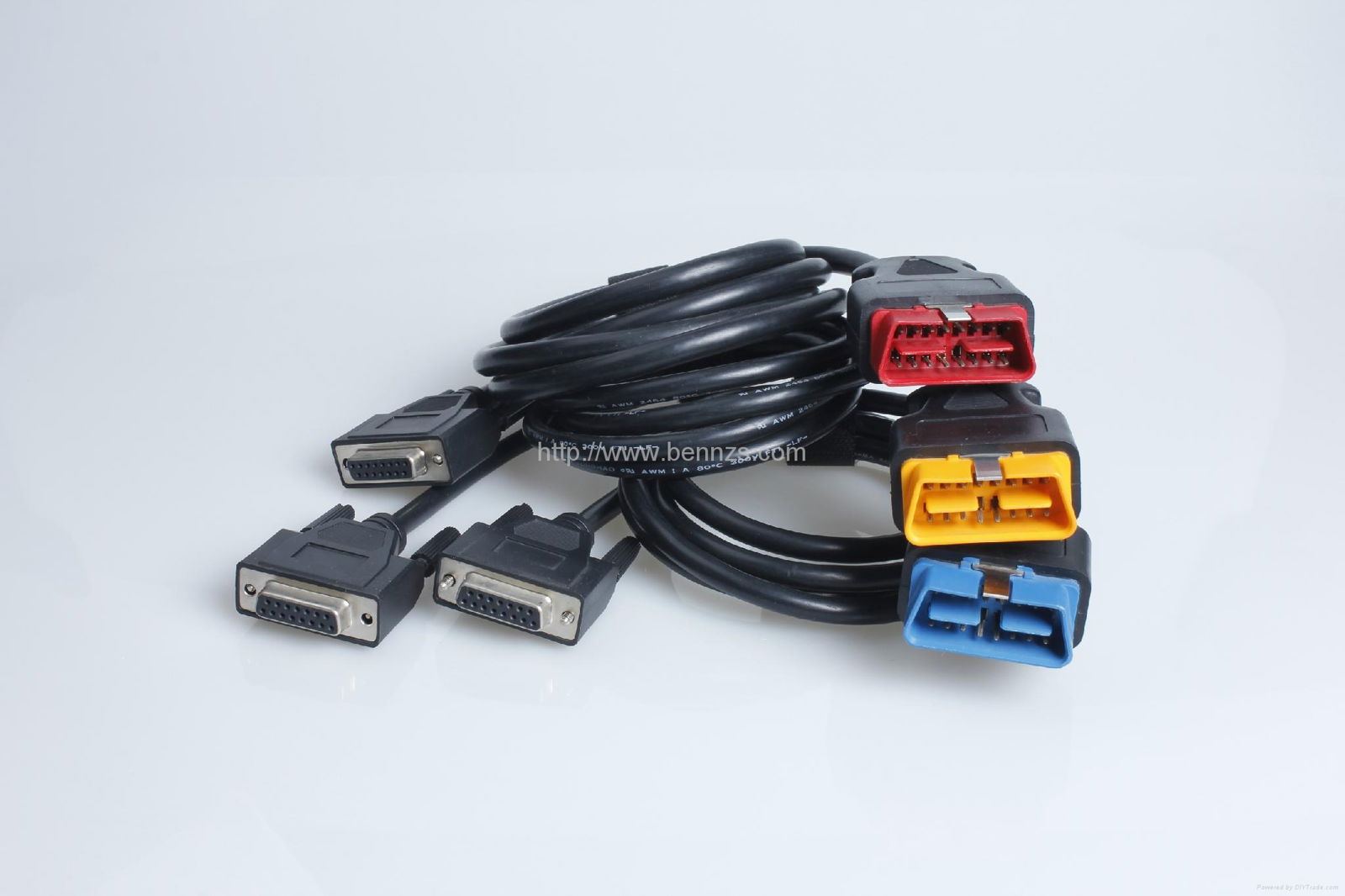 automotive obd adapter obd2 connector obd cable 4