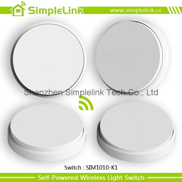 Self-powered wireless wall switch,remote control 4