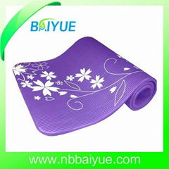 Eco NBR Yoga Mat With Custom Logo Printing