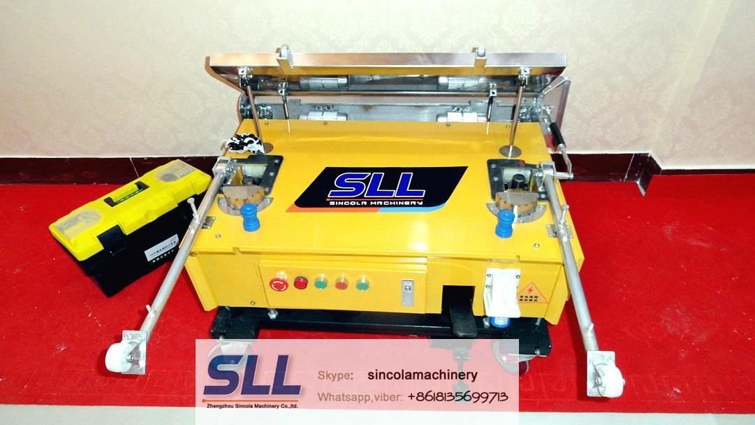 Automatic rendering spraying plastering machine 5