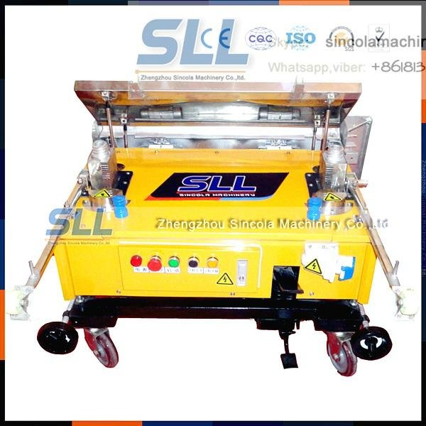 Wall Automatic rendering plaster machine 3