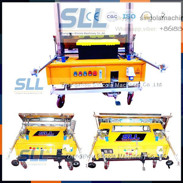 Wall Automatic rendering plaster machine 2