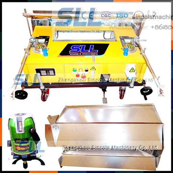 Wall Automatic rendering plaster machine