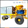 Wet dry mix concrete shotcrete machine