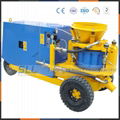 Wet dry mix concrete shotcrete machine 3