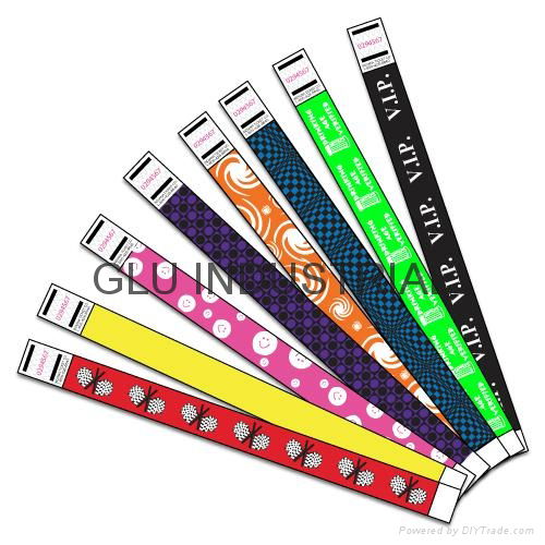 rfid tag Disposable Fabric rfid bracelet music festival ticket