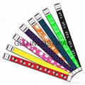 rfid tag Disposable Fabric rfid bracelet music festival ticket