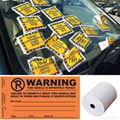 Parking Ticket Shopping receipt Movie Ticket Thermal Roll Paper Factory 4