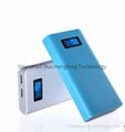 2015 newest high quality LCD display 18650 battery 10000mAh mobile power bank 1