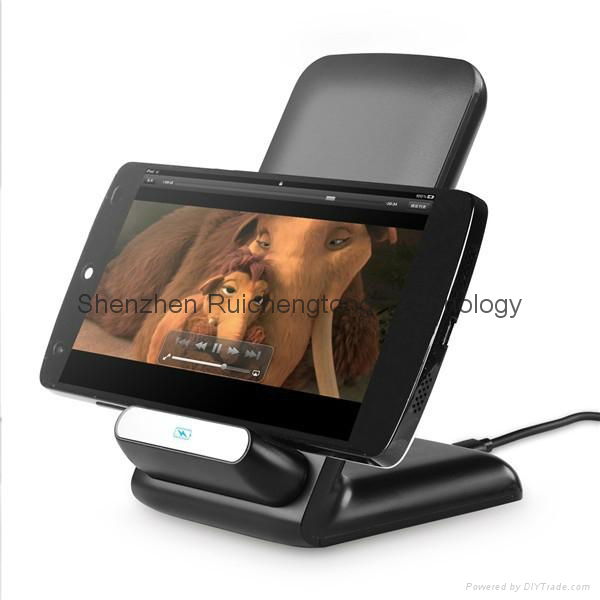 3-Coils Portable Universal Wireless Phone Charging Station