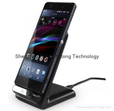 3-Coils Portable Universal Wireless Phone Charging Station 3