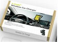 Qi magnetic induction wireless car charger 3 coils car mount 3