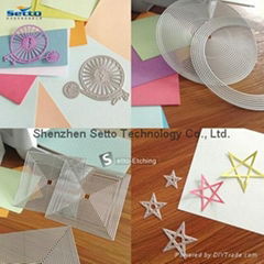 Wholesale metal die cutting stencils for Sizzix big shot machine