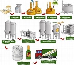 500L beer brewing equipment brewery equipment 