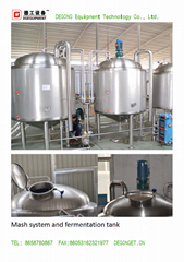 2000L beer brewery equipment 