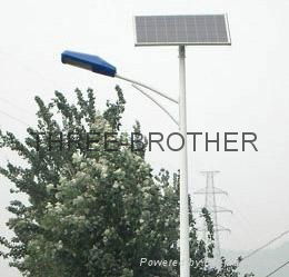Solar lighting poles 2