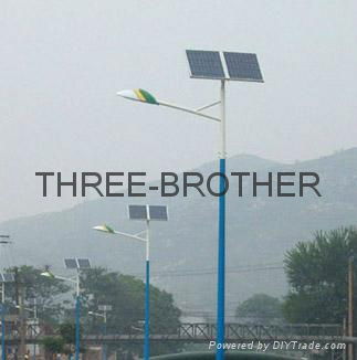 Solar lighting poles 5