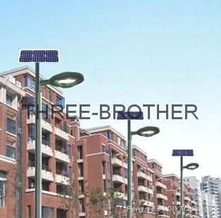 Solar lighting poles 4