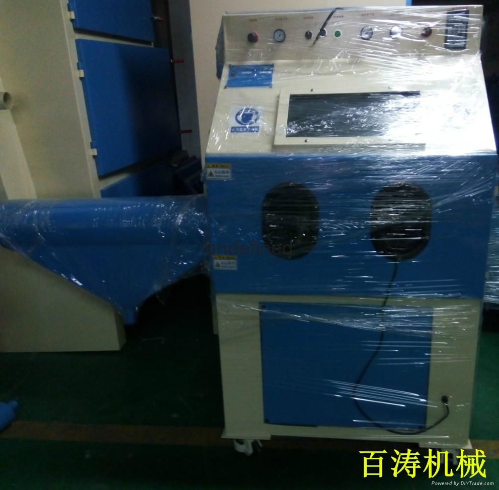 螺杆清理自動噴砂機 4