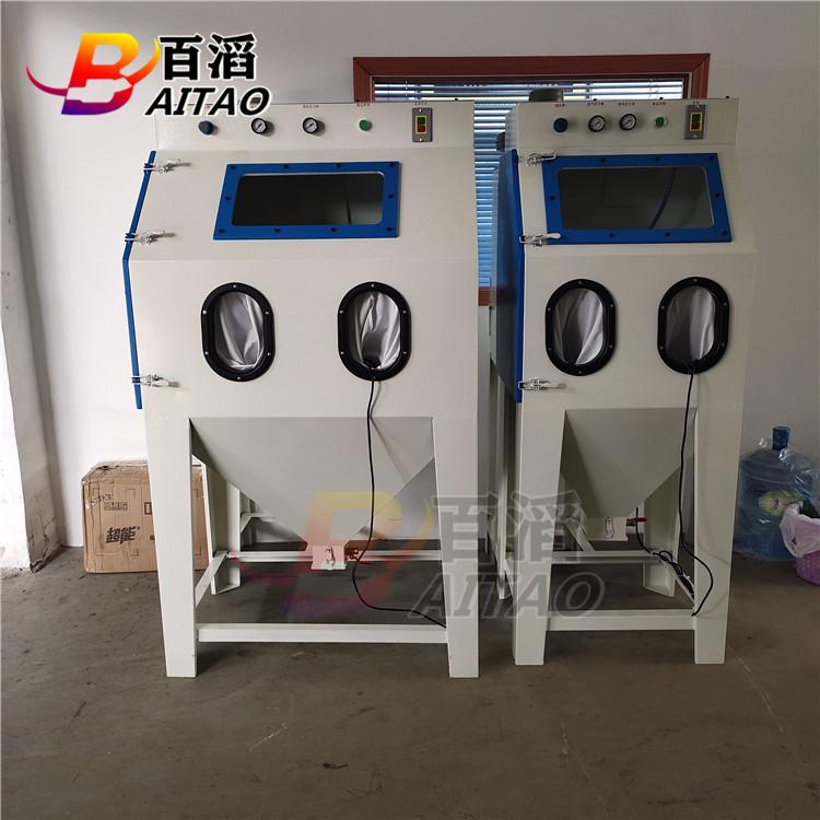 百濤廠家批發9060小型手動噴砂機